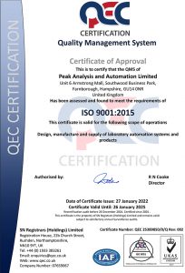 PAA ISO 9001:2015