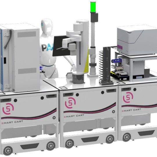 Smart Cart Modular Automation & Autonomous Mobile Robots (AMR)